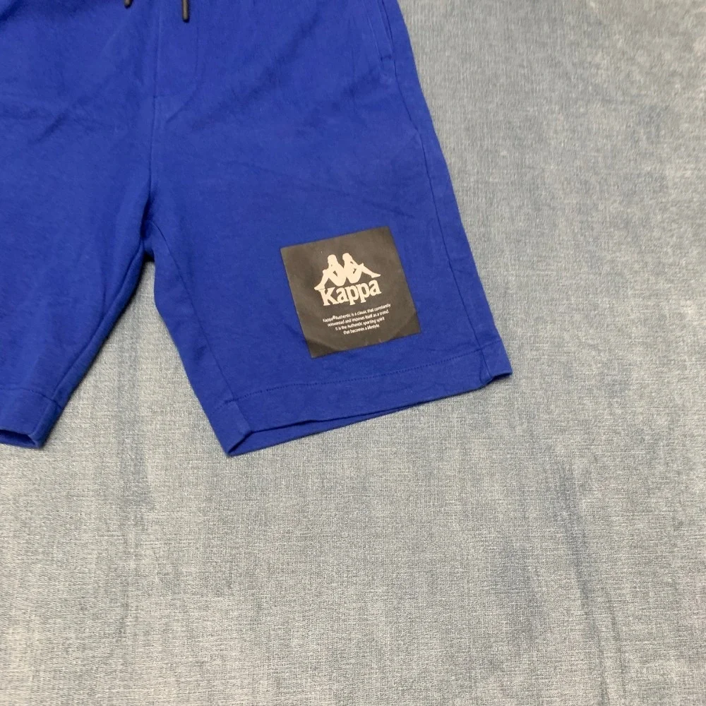 Kappa x Zara Board Shorts Boys 13-14 Blue Drawstring Waist Surfing Swimwear
